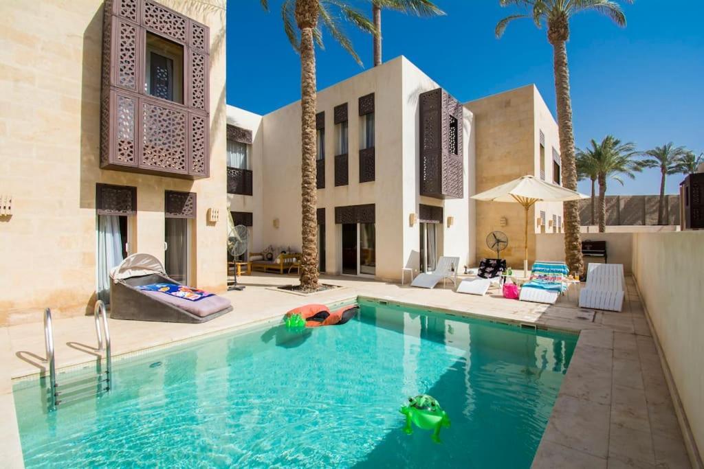 Nayah Stays, Amazing Villa With Private Pool & 5 Master Suites Hurghada Eksteriør billede