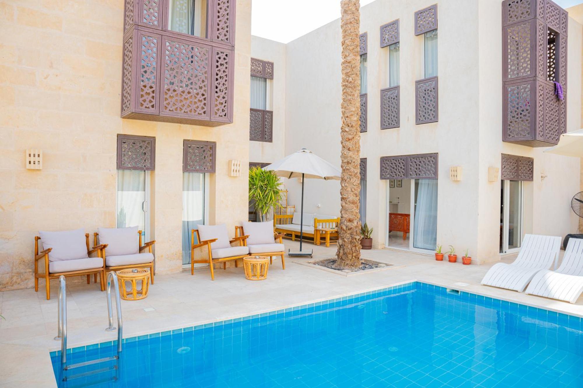 Nayah Stays, Amazing Villa With Private Pool & 5 Master Suites Hurghada Eksteriør billede